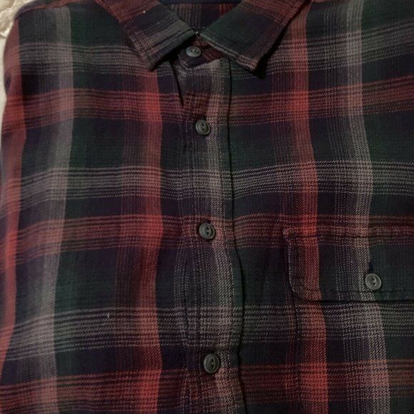 Cotton Flannel Cremieux shirt mens large flannel button up NWT - Picture 2 of 7